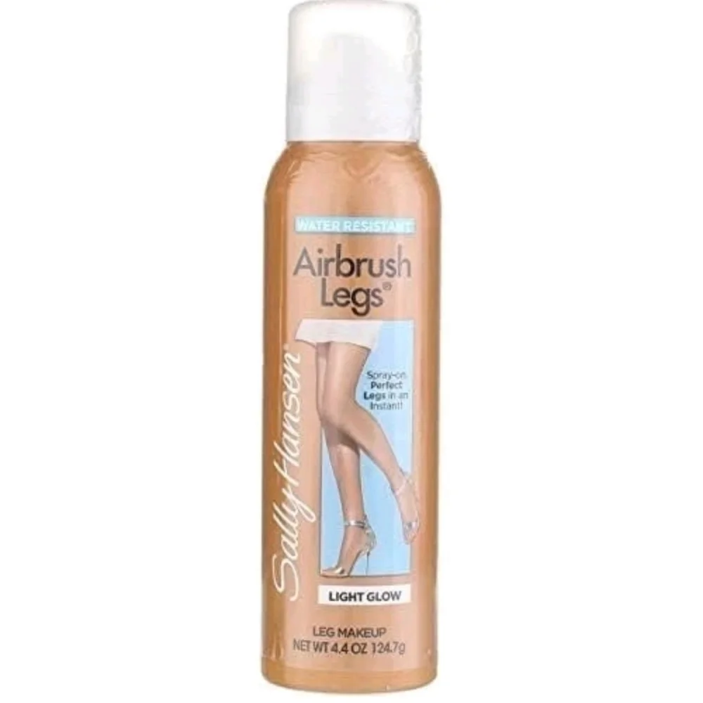 Sally Hansen Airbrush Legs Light Glow 4.4 Ounce (130ml) Tanning Lotion Sunless